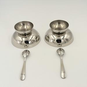 Bol à dessert en acier inoxydable de qualité supérieure avec cuillère et plateau, bol à nouilles, vaisselle, bol à nourriture pour la maison, les fêtes et les restaurants - Product Image 5