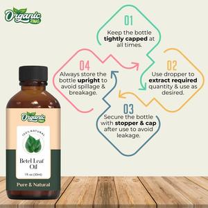 Aceite de Hoja de Betel 100% Puro y Orgánico, Aroma Fresco, Cuidado de la Salud y Belleza, Suministro OEM/ODM, Empaque Personalizado Disponible - Product Image 6