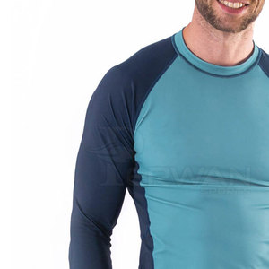 Top Selling PERWAN SPORTS Men's Rash Guard <b>Long</b> <b>Sleeve</b> Breathable Quick Dry Customized Color Spandex/Polyester 220g High Quality - Product Image 4