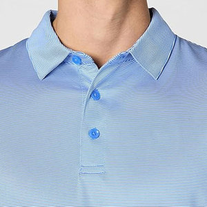 Polos Performance bicolores pour hommes 100% Polo en maille piquée de polyester - Product Image 3