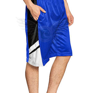 Short de sport en maille blanche unie, personnalisation avec votre propre Design, à personnaliser selon votre équipe - Product Image 6