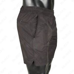 Pantalones cortos de gimnasio de verano para hombre OEM 100% poliéster pantalones de Jogger de secado rápido con bolsillo para entrenamientos estilo de calle ecológico - Product Image 4