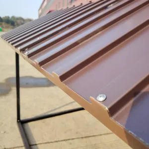 차고 창고 마구간 및 모바일 가정용 내구성 지붕 지붕 샌드위치 패널 45mm Pu 폴리 우레탄 폼