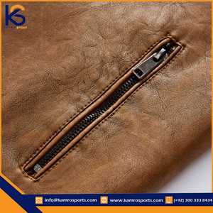 Chaquetas de Cuero Genuino Hechas en Pakistán 2026, Chaqueta de Cuero para Hombre Más Vendida al Mejor Precio - Product Image 2