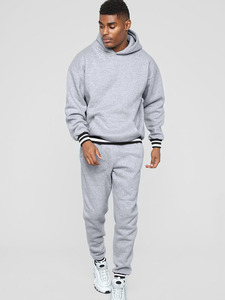 Nueva llegada buena calidad moda sudaderas con capucha hombres moda Casual pulóver Streetwear impreso sudaderas con capucha traje - Product Image 4