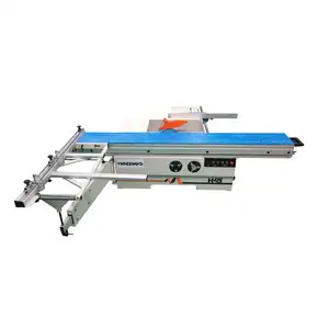 Furniture Industry Woodworking Panel Saw Automatic Tilting Sliding Table Saw With Up And Down Saw Blade