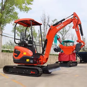 CE Epa เครื่องขุดตีนตะขาบขนาดเล็ก2.5ตันรถขุดขนาดเล็กสำหรับใช้ในฟาร์ม - Product Image 2