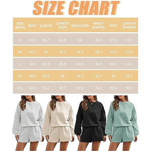 Usaze เซ็ตสองชิ้นสำหรับผู้หญิงชุดเสื้อมีฮู้ดและกางเกงขาสั้นใส่เล่นกีฬาได้ตามที่ต้องการ - Product Image 4