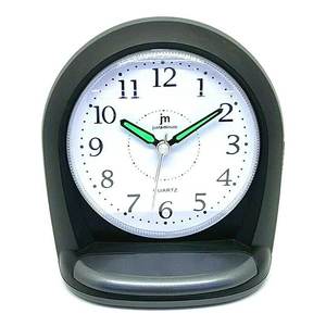 Reloj Despertador Negro JA7079N JUSTAMINUTE con Función de Repetición para Escritorios y Mesas, Diseñado para Lowell - Product Image 1