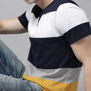 Hommes Tricoté Imprimé T-Shirts-100 % Coton Respirant Personnalisable Tailles & Couleurs Style Décontracté Vente en Gros - Product Image 5