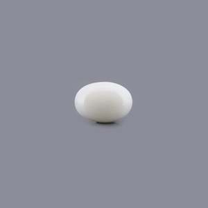 พลอยสีขาวคอรัล AGate ขนาด 4.64 กะรัต ผลิตในห้องปฏิบัติการ สีแดง รูปทรงวงรี ขัดเงา ปรับขนาดได้ พร้อมเอฟเฟกต์พิเศษ ความสูง 6 มม. - Product Image 1