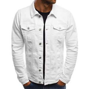 Wholesale Winter 100% Cotton High Quality Breathable Casual <b>Men</b> <b>Denim</b> <b>Jacket</b> - Product Image 3