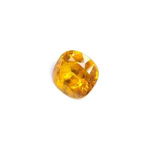 Gema de Zafiro Amarillo Natural de Bangkok 12.20 ct Sin Tratar Corte Oval Brillante Calibrado Óptico Peridoto Alejandrita Marquesa - Product Image 3