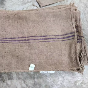 Sacs en sergé 100 % fibre de jute écologiques, personnalisables, de haute qualité, avec logo sur mesure, pour l'agriculture et le stockage de céréales robustes - Product Image 1