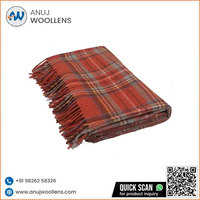 Anuj Top Vente Stewart Royal Antique Laine Pique-Nique Couvertures Tissé Taille Personnalisée Meilleur Prix du Vendeur Indien Fabricant