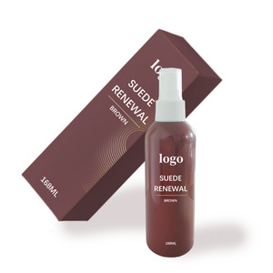 Spray imperméabilisant personnalisé en daim et nubuck de couleur <span class=keywords><strong>bordeaux</strong></span> avec kit personnalisable disponible OEM de renouvellement de couleur avec pinceau et gomme - Product Image 2