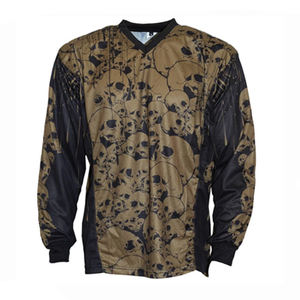 Maillot de paintball imprimé sur mesure Chemise athlétique respirante pour hommes Couleur personnalisée Polyester/coton Coude à manches longues de haute qualité - Product Image 5