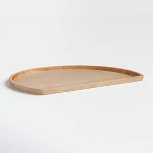 Plateau en bois élégant personnalisé de qualité supérieure pour le service et le rangement en cuisine, design durable et écologique pour un style luxueux - Product Image 2