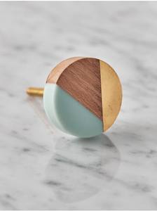 Pomo de puerta de madera y resina ecológico de calidad genuina Elementos de madera y resina naturales Precio al por mayor en la India - Product Image 2