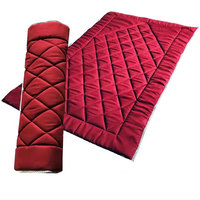Tapis de prière musulman mat pliable en gros de conception personnalisée tapis de prière islamique 2024 fait musulman