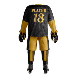 Grande demande Uniformes de hockey sur glace par sublimation personnalisés fabriqués en usine Logo personnalisé et design Prix raisonnable de haute qualité - Product Image 3