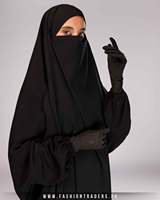 Nouvelles conceptions Abaya noire en polyester pour femmes musulmanes, grande taille, respirante, longueur ras du sol, vêtements traditionnels pour adultes
