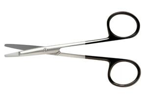 Tijeras de Disección Kilner Ragnel de Acero Inoxidable OEM de Alta Calidad, Recubrimiento de Polvo Negro, con Anillas para los Dedos, Tijeras Quirúrgicas - Product Image 2