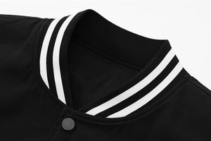 Top Trending Customized Men's Varsity <b>Jackets</b> with Stand Collar Latest Design <b>Canvas</b> <b>Jacket</b> OEM Wholesale Services - Product Image 6