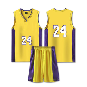 Pakaian basket kustom kualitas tinggi untuk orang dewasa set Cetak penuh seragam bersirkulasi untuk musim panas - Product Image 2