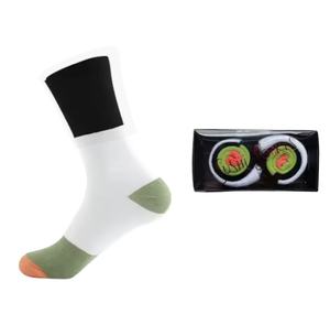 ถุงเท้าสุดสร้างสรรค์สำหรับชายและหญิงถุงเท้าลายแปลกสำหรับเทศกาล<span class=keywords><strong>ซูชิ</strong></span>ปลาแซลมอน - Product Image 2