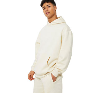 ชุดสเวตเตอร์ขาสั้นของผู้ชายเสื้อมีฮู้ดกางเกงขาสั้นผ้าฟลีซหนาเข้ารูปสำหรับฤดูหนาว - Product Image 6