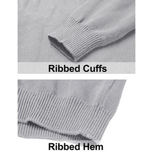 Men Knit Sweater Plaiting Zip 100% Cotton Hoodies Men's <b>Cable</b> Knitting Fashion Knitted Sweater Cardigan Men's Sweater - Product Image 6