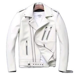 Chaqueta de Cuero Genuino para Hombre, Diseño Moderno, Alta Calidad, con Cierre de Cremallera, Venta al Por Mayor, Producto de Alta Demanda - Product Image 1