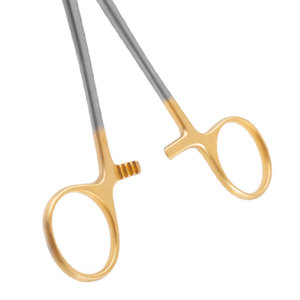 Tijeras médicas de acero inoxidable Olsen Hegar con soporte de aguja TC soporte de aguja dentado mejores instrumentos quirúrgicos manuales - Product Image 3