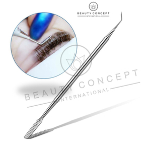 Outil de peigne de levage de cils en acier inoxydable Bon fournisseur pour ses propres soins de beauté Outils de cils de beauté Concept international - Product Image 3