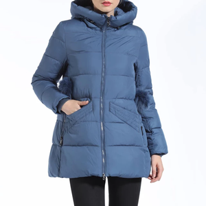 Chaqueta de Invierno Acolchada para Mujer, de Alta Calidad, Talla Grande, Impermeable, Cortavientos y Transpirable - Product Image 4