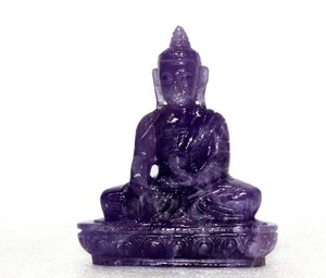 Wholesale Handcrafted Natural Amethyst Buddha Statue <strong>Ganesha</strong> Chakra <strong>Carved</strong> Crystal Healing <strong>Stone</strong> Sculpture Engraved Piedras