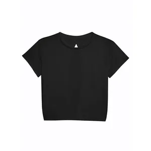 T-shirts promotionnels de sport pour femmes à dos ouvert - Product Image 4