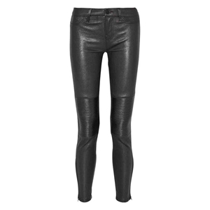 Tout nouveau pantalon en cuir PU maigre taille haute imperméable Vintage de haute qualité pour femmes dans différents styles de pantalons en cuir pour femmes - Product Image 4