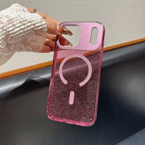 Funda Brillante Antigolpes para Teléfono Móvil, TPU+PC, Compatible con 13 Pro Max Plus, con Soporte, Carga Inalámbrica, Logo Personalizable - Product Image 5