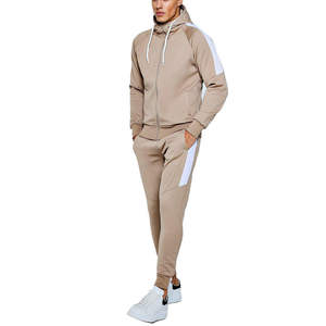 Venta al por mayor Casual Mens Sportswear Jogging Chándales Zip Up Mens Training Jogger Poliéster Chándales Para Hombres - Product Image 1