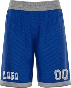 Pantalones Cortos Deportivos Versátiles de Malla para Hombre, Uniforme Básico sin Estampado. Construcción Deportiva 100% Poliéster Transpirable de Secado Rápido Lista para - Product Image 5