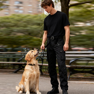 Pantalones Cargo Casuales para Hombre, Servicio OEM, Color Negro, Secado Rápido, Algodón y Poliéster, Cintura Media, Ligeros, para Actividades al Aire Libre - Product Image 6