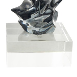Figurine de table en argent artistique, objet de table décoratif moderne, accent design, ajoute du charme contemporain à la maison ou au bureau, en provenance d'Inde - Product Image 4