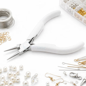 Pince à bec courbé LINDSTROM de qualité export, outil professionnel pour bijoux, équipement artisanal en acier inoxydable pour la mise en forme du fil - Product Image 4