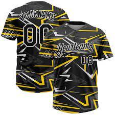 Venta al por mayor OEM servicio de ropa deportiva para hombres de buena calidad transpirable uniformes de béisbol logotipo personalizado diseño impreso camisetas de béisbol - Product Image 4