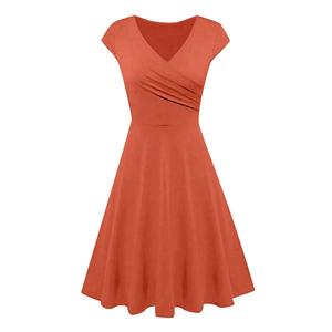 ชุดเดรสผ้าลินินผ้าฝ้ายไซส์ใหญ่สำหรับผู้หญิงชุดลำลองเสื้อยืดชุดเดรสสำหรับปาร์ตี้วันหยุดสำหรับผู้หญิง - Product Image 3