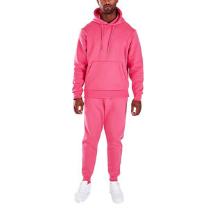 2024 sudadera ecológica de invierno para hombre de talla grande con logotipo personalizado, chándal para correr, chándal de poliéster/algodón - Product Image 1