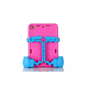 Étui de protection antichoc en silicone Netzy Mini 1 Eva Boxer pour iPad Mini violet - Matériau PC pour le repos et l'utilisation - Product Image 2