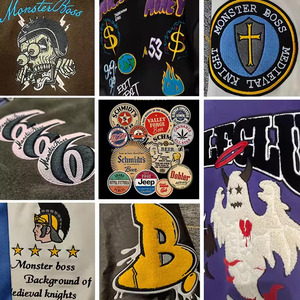 Chaquetas de bombardero de béisbol con logotipo bordado personalizado para hombre, nuevo diseño satinado liso con cuello levantado, venta al por mayor - Product Image 5